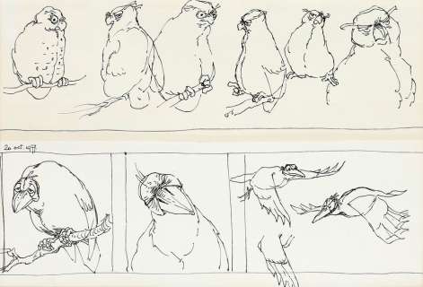 Divers | Ensemble de 2 strips joints à l’encre de Chine.… | Millon