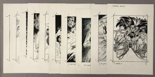 Group of Marvel Concept Character Illustrations | Weiss Auctions