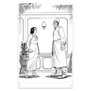 Faith Erin Hicks | Universal Monsters: The Mummy - Issue 02 Page 22 | Faith Erin Hicks