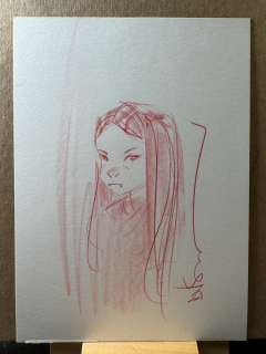 Dustin Nguyen | 5x7 sketch of Lil’ Yui | Dustin Nguyen