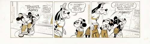 Gottfredson Floyd - "Mickey Mouse", 1967 | Urania Casa d’Aste