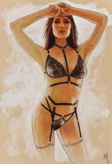 Le Hénanff | Illustration à l’aquarelle, à la mine de plomb,… | AZ auction