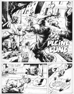 Michel Gaudelette - Pleine lune-Fluide n°174 - Page 1