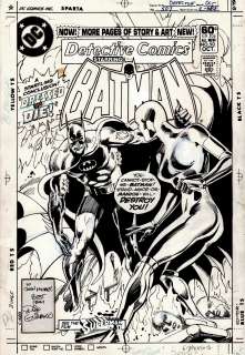 Denys  Cowan Dick  Giordano - Detective comics #507 cover (1981)