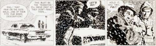 Al Williamson Secret Agent Corrigan Daily  Comic Strip Original Art dated 2-17-70 (King Features Syndicate,  1970).... | Heritage