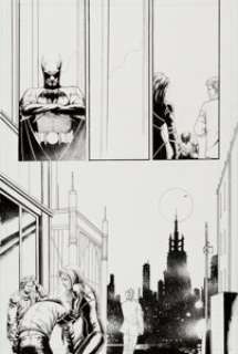 John Cassaday Planetary/Batman: Night on Earth  Page 48 Original Art (DC/Wildstorm, 2004).... | Heritage