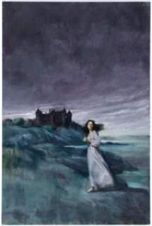 Gothic Romance Paperback Cover Painting Original Art (undated) | Heritage