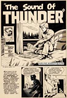 Gene Day and Jerry Ordway Comic Crusader Storybook Partial Story Original Art Group of 7 (Martin Griem, 1977). - | Heritage