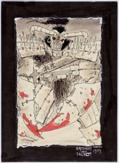 Kevin Eastman and Eric Talbot - Lord Tyler from The Melting Pot Illustration Original Art (1989). Four years -