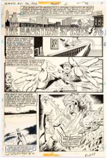 John Calnan and Tex Blaisdell Ghosts #51 Complete 3 Page Story Original Art (DC, 1977). This three page fever - | Heritage