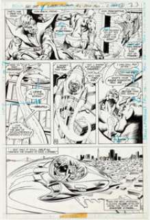 Pablo Marcos and Bob Smith Secret Society of Super-Villains #2 Story Page 13 Original Art (DC, 1976). The - | Heritage
