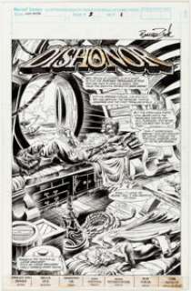 Bruce Zick and Armando Gil The Pirates of Dark Water #3 Splash Page 1 Original Art (Marvel, 1991). Prince Ren - | Heritage