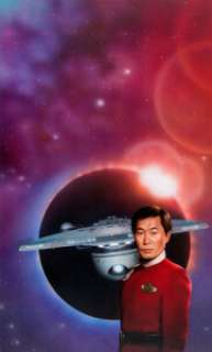 Keith Birdsong Star Trek #76 "The Captain’s Daughter" Paperback Novel Cover Painting Captain Sulu - | Heritage