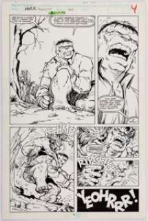 Jeff Purves and Marie Severin The Incredible Hulk #362 Page 4 Original Art (Marvel, 1989).... | Heritage