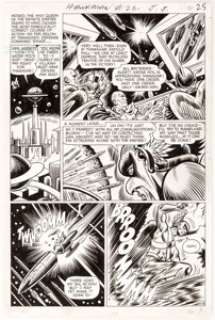 Dick Dillin and Chuck Cuidera Hawkman #26 Page 19 Original Art (DC, 1968).... | Heritage