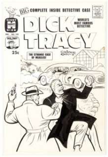 Al Avison Dick Tracy #143 Cover Original Art (Harvey, 1960).... | Heritage
