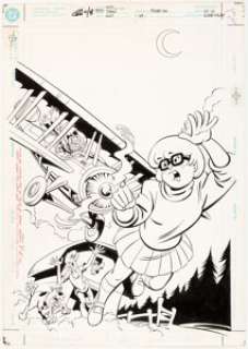 Joe Staton and Dave Hunt Scooby-Doo #63 Cover Original Art (DC, 2002)....