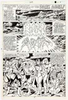 Alan Kupperberg and Dan Green Avengers #209 Story Page 9 Original Art (Marvel, 1981).... | Heritage