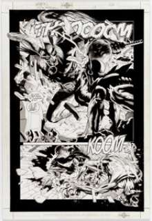 Rags Morales and Michael Bair Hawkman V5#17 Story Page 12 Original Art (DC, 2003).... | Heritage