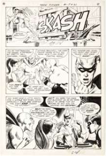 Neal Adams and Nick Cardy Teen Titans #21 Story Page 4 Original Art (DC, 1969).... | Heritage