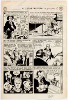 Carmine Infantino and Joe Giella All Star Western #59 Story Page 6 Original Art (DC Comics, 1951).... | Heritage