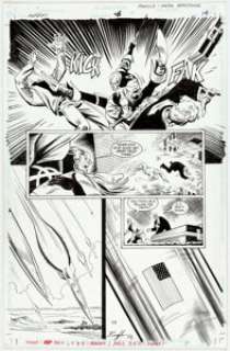 Norm Breyfogle and Joe Rubinstein Anarky #6 Story Page 14 Original Art (DC, 1999)....
