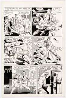 Steve Ditko and Rick Altergott What Is... The Face? #3 Story Page 9 Original Art (A.C.E. Comics, c. 1986-87).... | Heritage