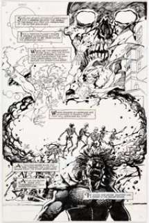 Barry Windsor Smith Giant Size Rune #1 Story Page 5 Original Art (Malibu, 1995).... | Heritage