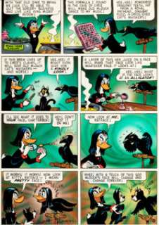 Peter Ledger Uncle Scrooge, His Life and Times Page 297 Magica de Spell Color Production Art (Celestial Arts, 1981... | Heritage