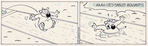 Dupa | Cubitus, strips n°1014 à l’encre de Chine et au… | AZ auction