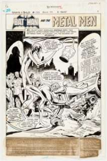 Jim Aparo The Brave and the Bold #135 Splash Page 1 Original Art (DC Comics, 1977). ... | Heritage