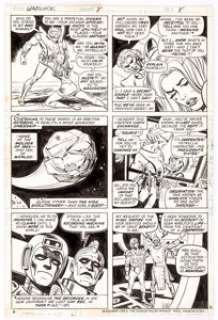 Bob Brown and Tom Sutton Warlock #8 Story Page 6 Original Art (Marvel, 1973).... | Heritage