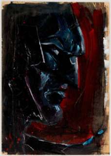  - Davide Furno - Batman Painting Original Art (undated)....