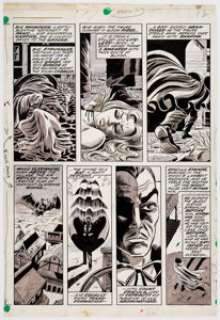 Paul Gulacy and Mike Esposito Dracula Lives! #9 Story Page 2 Original Art (Marvel Comics, 1974).... | Heritage