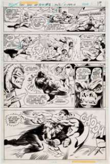  - Pablo Marcos and Bob Smith Secret Society of Super-Villains #1 Page 11 Original Art (DC, 1976)....