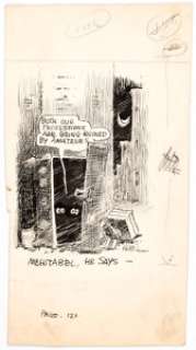 George Herriman archy and mehitabel Interior Illustration Original Art (Doubleday, 1927).... | Heritage