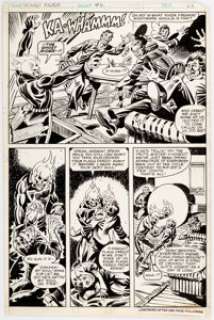 Don Perlin Ghost Rider #46 Page 23 Original Art (Marvel Comics, 1980)... | Heritage