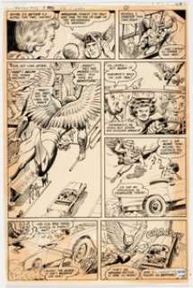 Murphy Anderson Detective Comics #480 "Hawkman" Story Page 5 Original Art (DC Comics, 1978). ... | Heritage