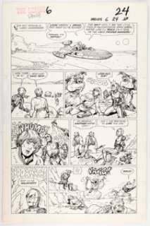 Ernie Colon and Marie Severin Droids #6 Story Page 18 Original Art (Marvel Comics, 1987). ... | Heritage