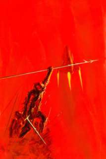 John Schoenherr Mutiny in Space Paperback Novel Cover Painting Original Art (Pyramid, 1964).... | Heritage