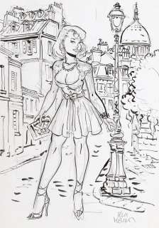 Meynet | Illustration préparatoire à l’encre de Chine et… | AZ auction