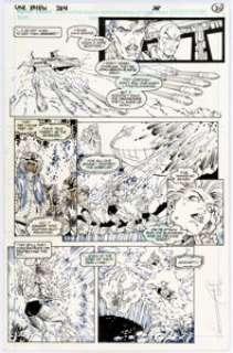 Whilce Portacio, Art Thibert, and others The Uncanny X-Men #284 Story Page 15 Original Art (Marvel, 1992)....