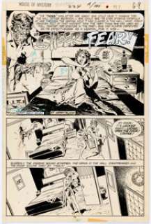 Gerry Talaoc House of Mystery #224 Complete 7-Page Story Group of 7 Original Art (DC, 1974).  Seven suspenseful - | Heritage
