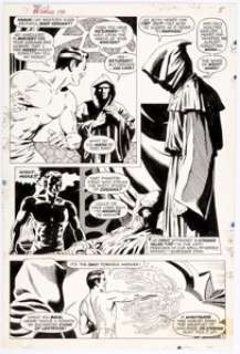 Dan Adkins Doctor Strange #170 Story Page 4 Original Art (Marvel, 1968). Early Doctor Strange art from the second - | Heritage