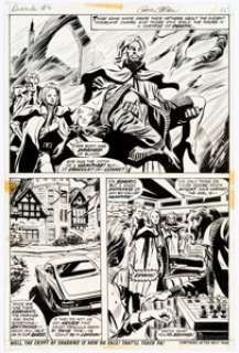 Gene Colan and Tom Palmer Tomb of Dracula #6 Story Page 11 Original Art (Marvel, 1973). A drained and lifeless - | Heritage