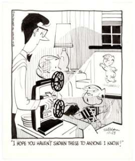 Hank Ketcham Dennis the Menace Daily Comic Strip Original Art dated 10-23-70 (Publishers-Hall Syndicate, 1970). - | Heritage