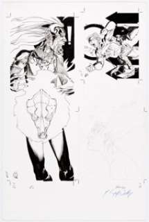 Karl Waller Shadowrun "Super Tuesday" Original Art (FASA, 1996)....