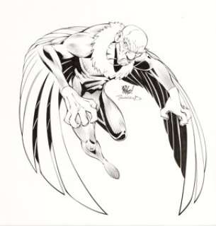 Mike Wieringo and Tim Townsend Spider-Man Universe #4 Cover Vulture Original Art (Marvel, 2000). Spidey - | Heritage