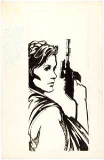 Cynthia Martin -Princess Leia Corner Box Illustration Original Art (c. 1980s). Cynthia Martin is best known for - | Heritage