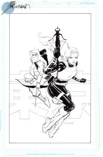 Marcio Takara - Scarlett Issue 3 Page Cover